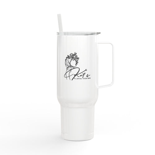 'Beautifully Discarded' - Travel Mug with Lid & Straw