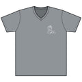 Creative Disaster (Kat's Florals) - Unisex Heather CVC V-Neck Tee