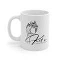 Pretty Is Hard Work - 11oz Ceramic Mug