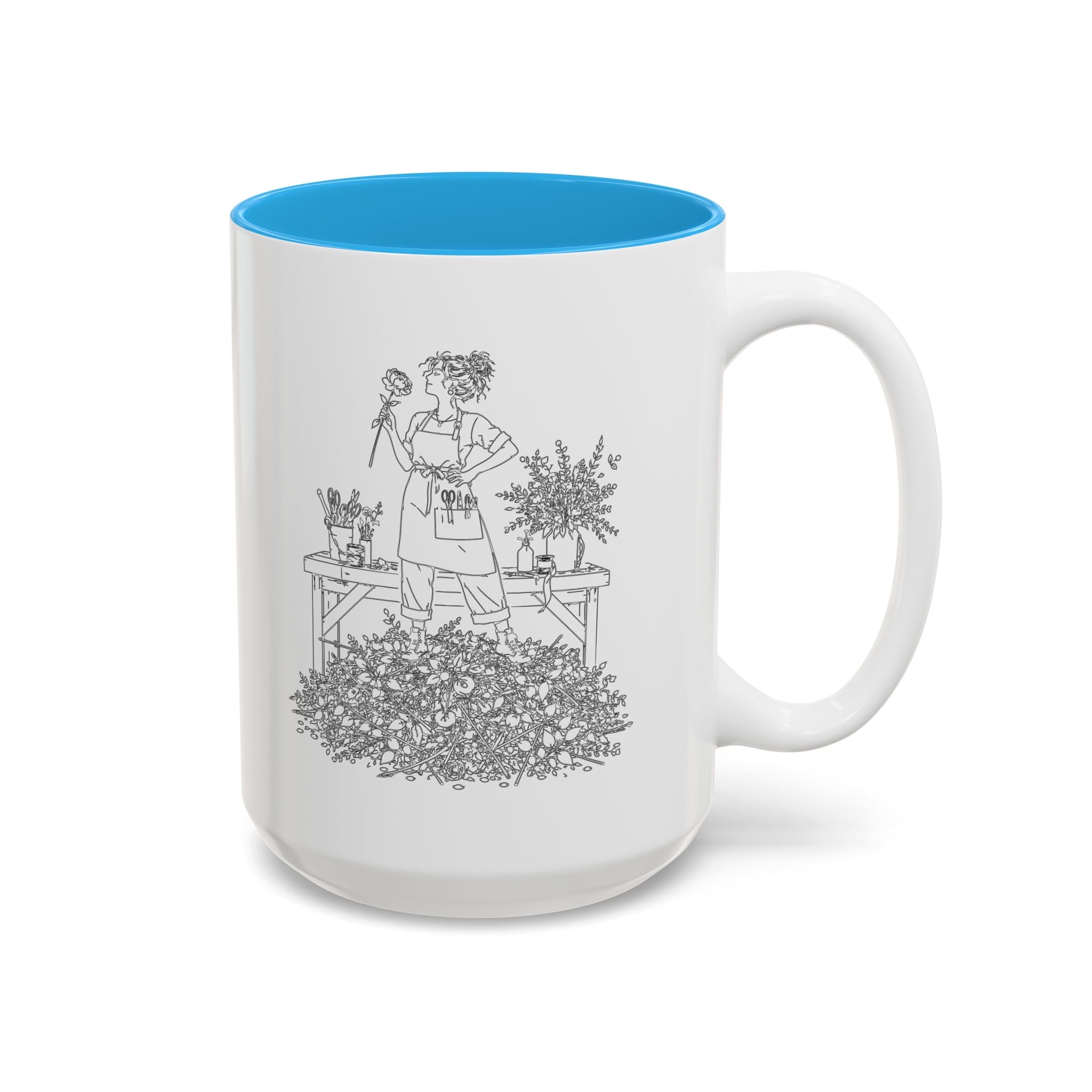 Creative Disaster - Two-Tone Accent Mug (11oz, 15oz)