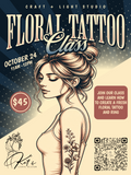 Craft + Light - Floral Tattoo & Ring Class