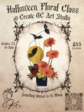 Create OC - Halloween Floral Arrangement Class